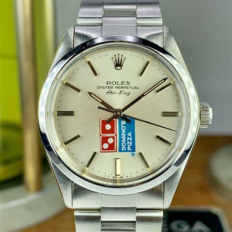 rolex air king domino's pizza price|rolex air king price.